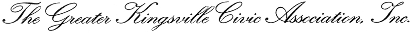 Greater Kingsville Civic Association