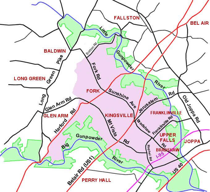 Kingsville Park Map